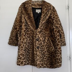 Leopard coat